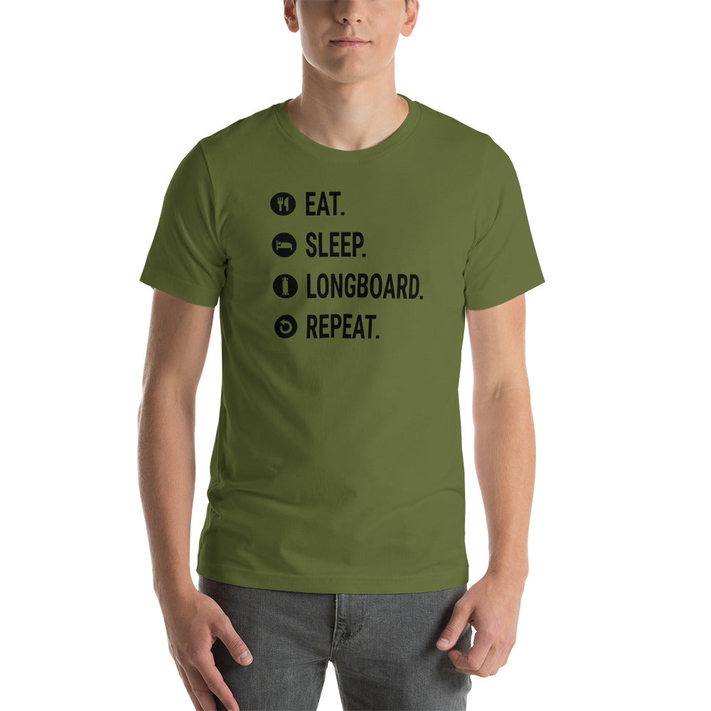 Eat Sleep Longboard T-Shirt