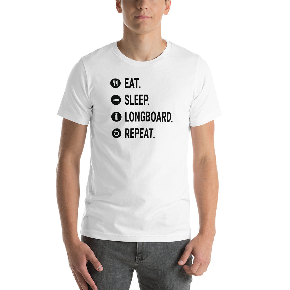 Eat Sleep Longboard T-Shirt