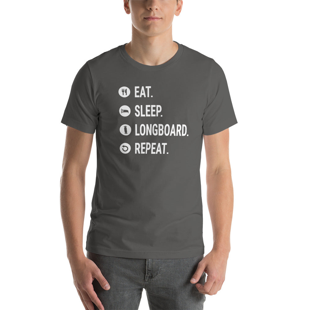 Eat Sleep Longboard T-Shirt