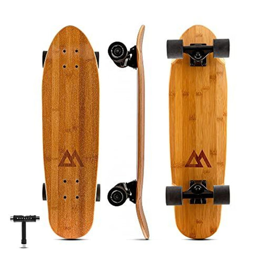 Complete Skateboard - 27.5" x 7.5" - Bamboo