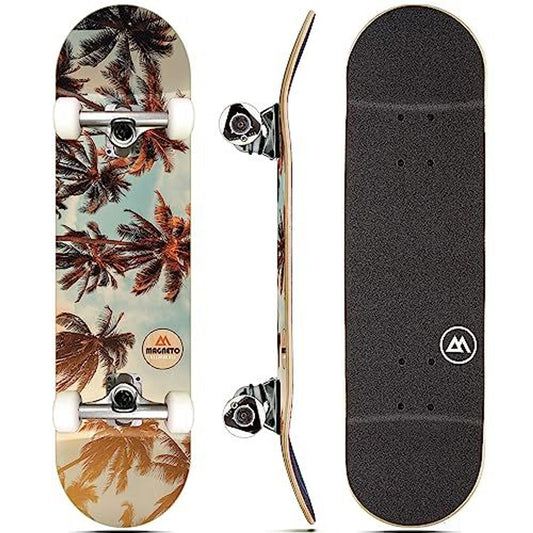 Cruiser Skateboard -  Maple Wood - Palm Trees