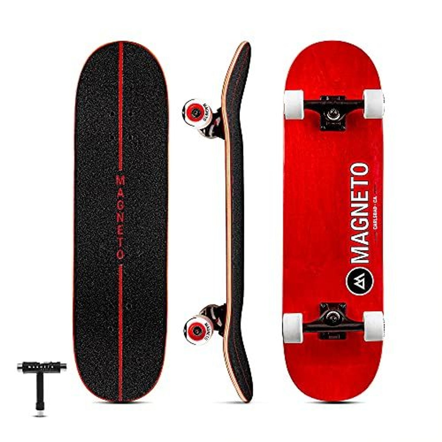 SUV Skateboard - 31" x 8.5" - Red