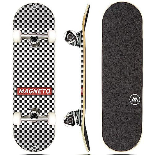 Cruiser Skateboard -  Maple Wood - Checkered