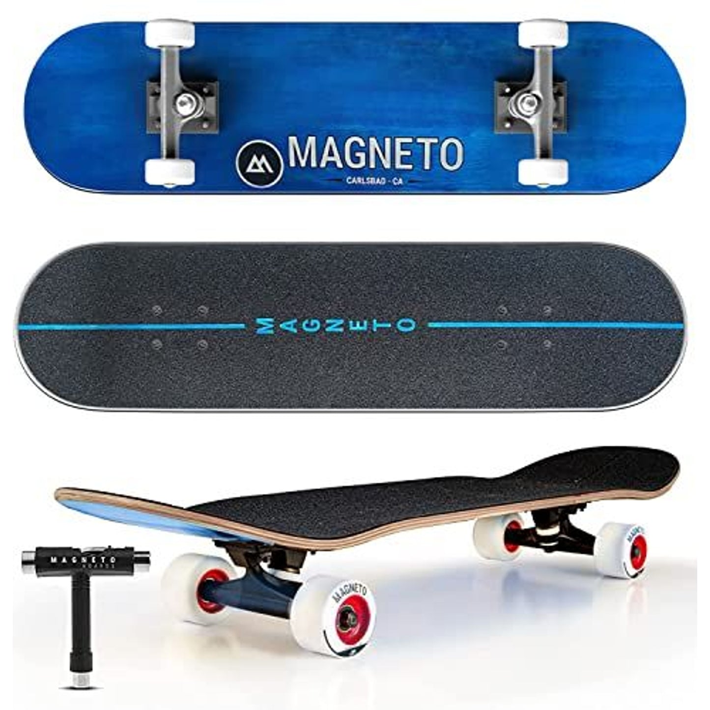 SUV Skateboard - 31" x 8.5" - Blue