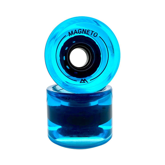 Magneto Translucent Cruiser Wheels (Blue)