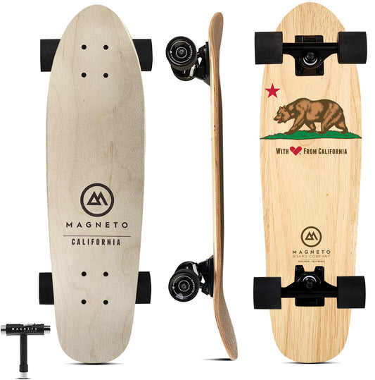 Skevic Skateboard complet pour débutants avec roues LED – Skateboard enfant  22 pouces, 57 cm Monopatin pour enfants avec support Penny Board pour