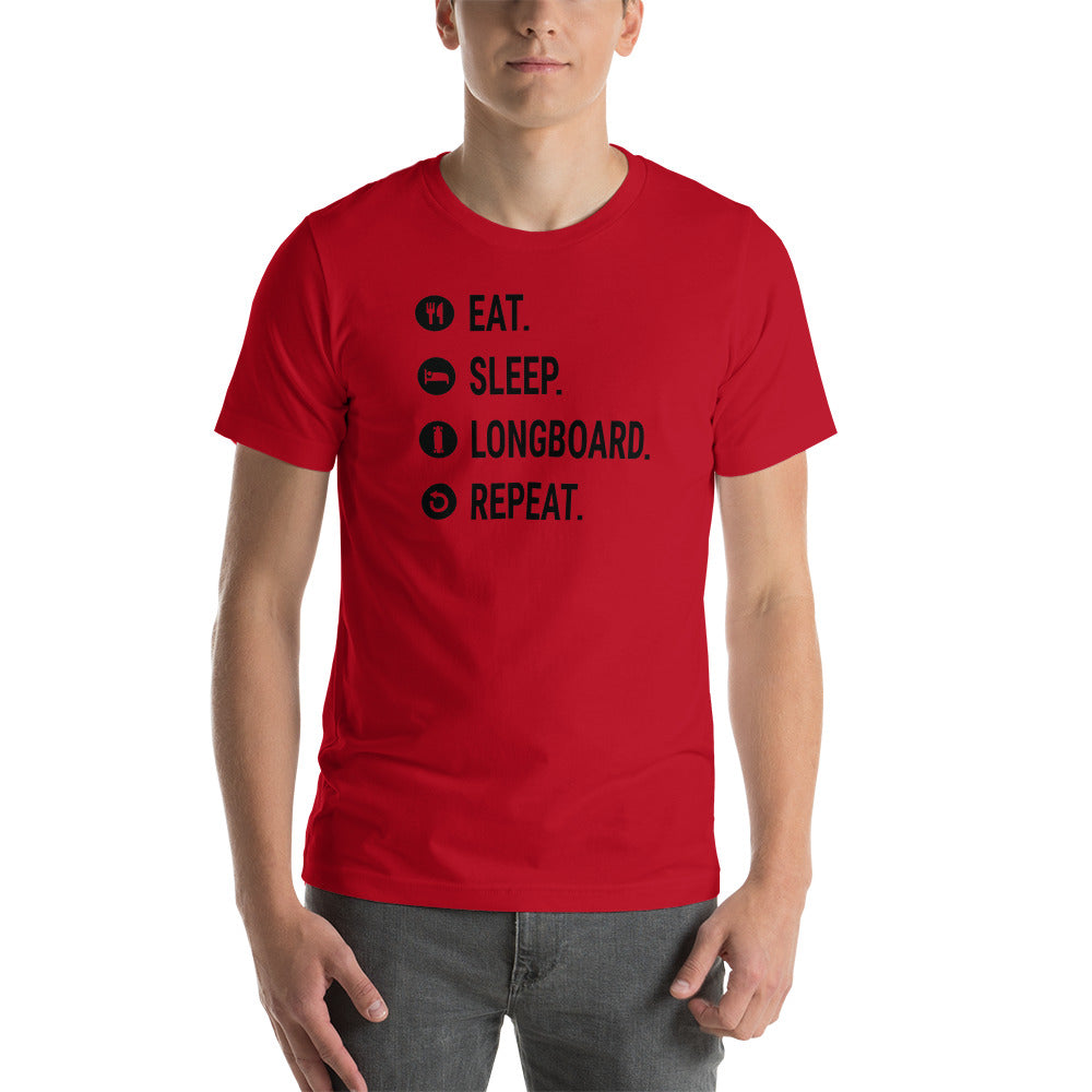 Eat Sleep Longboard T-Shirt